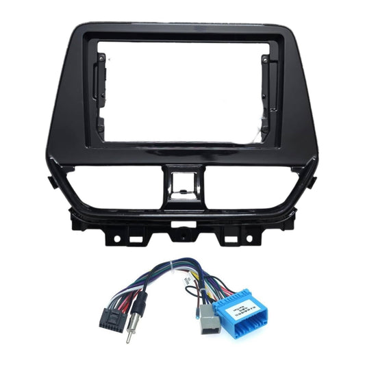 New Baleno 9 inches Android Frame with Coupler (Gloss Black) - Sahiba Car