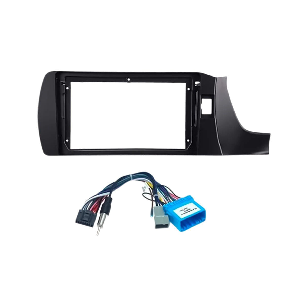 Honda Amaze 2018 Onwards 9 inches Android Frame with Coupler (Gloss Black) - Sahiba Car