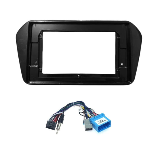 Toyota Hyryder 9 inches Android Frame with Coupler (Gloss Black) - Sahiba Car