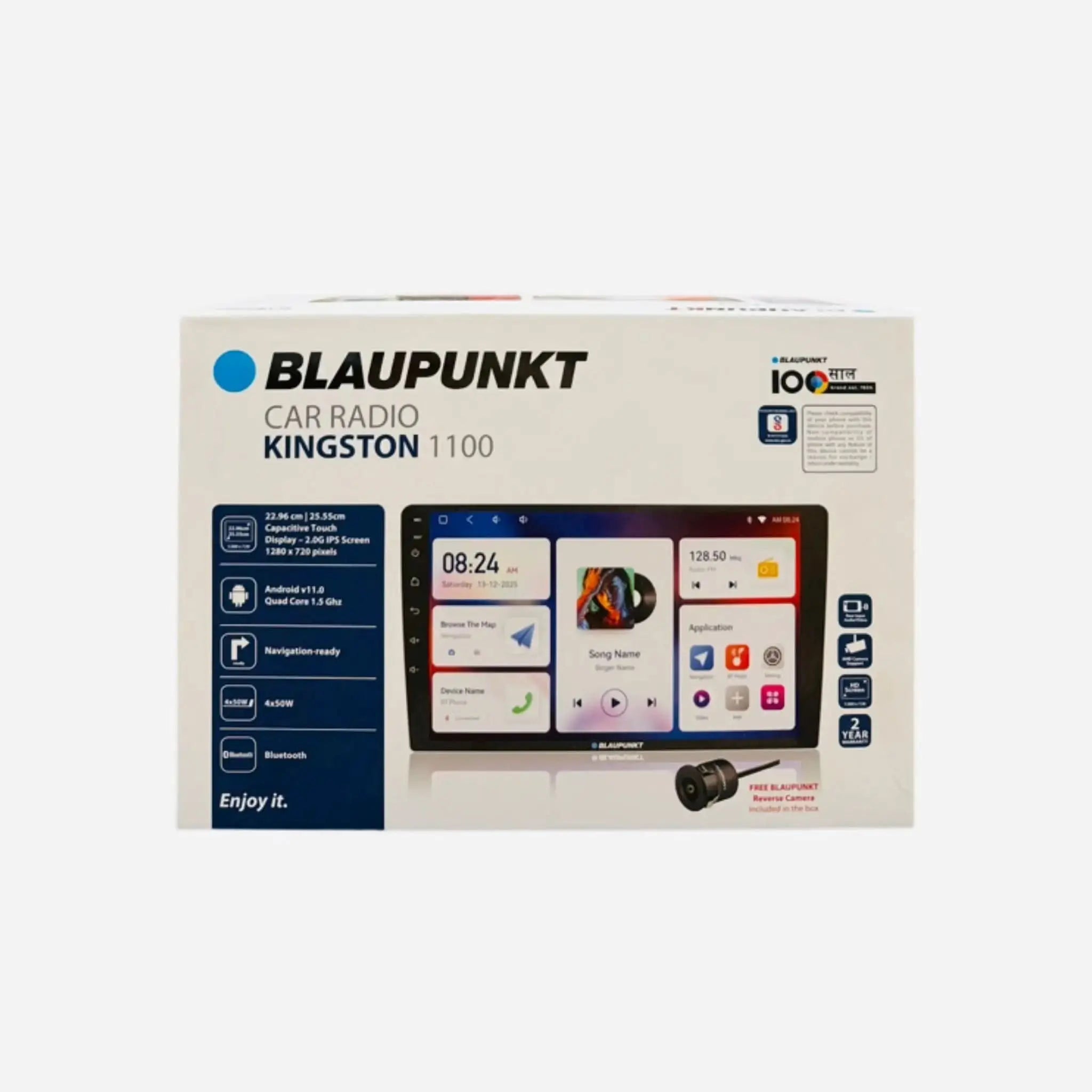 Blaupunkt Kingston 1100 Android stereo 2 GB Ram 32 GB storage - Reverse camera Free BLAUPUNKT