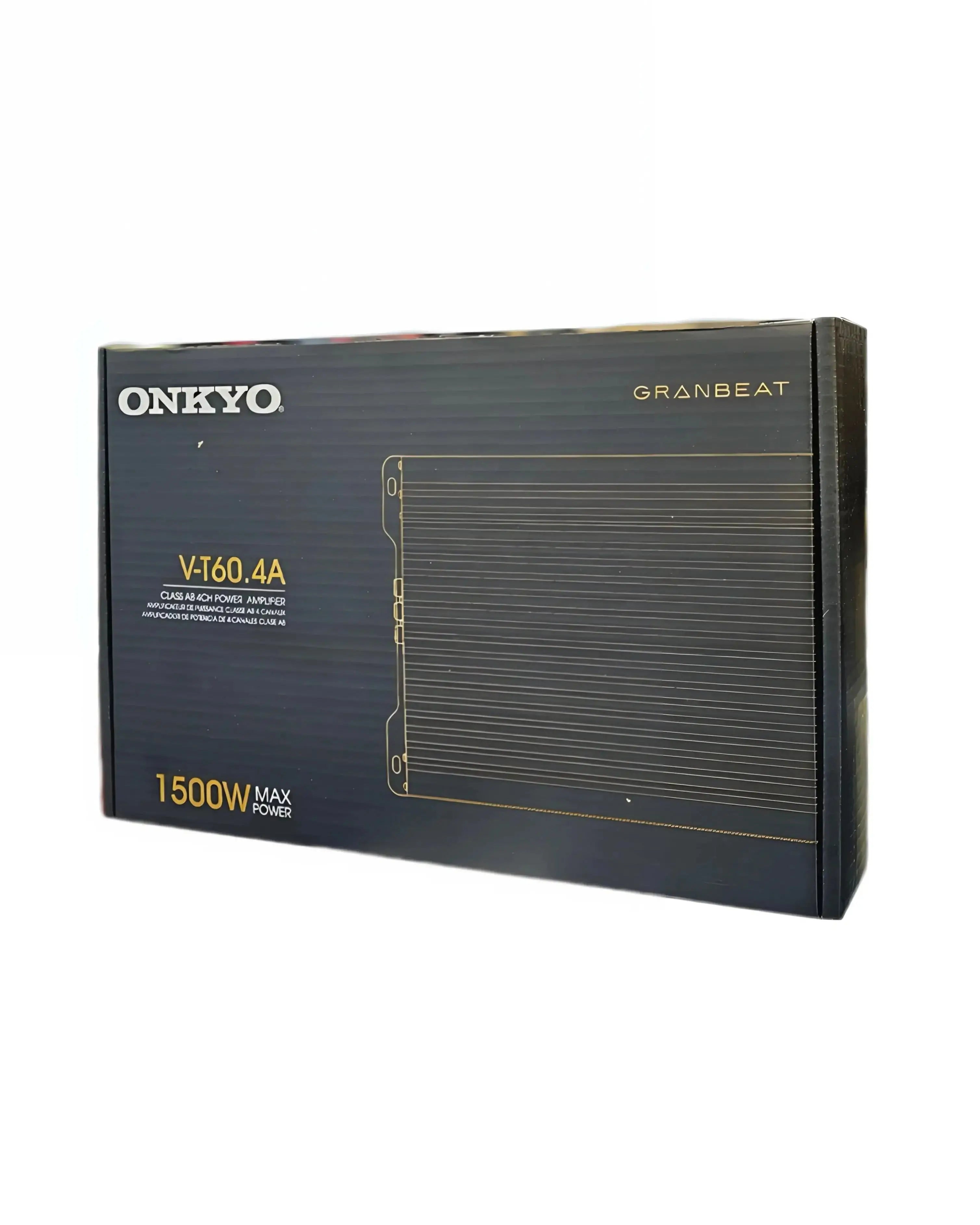 ONKYO V-T60.4A 4 Channel Class AB Amplifier - Sahiba Car