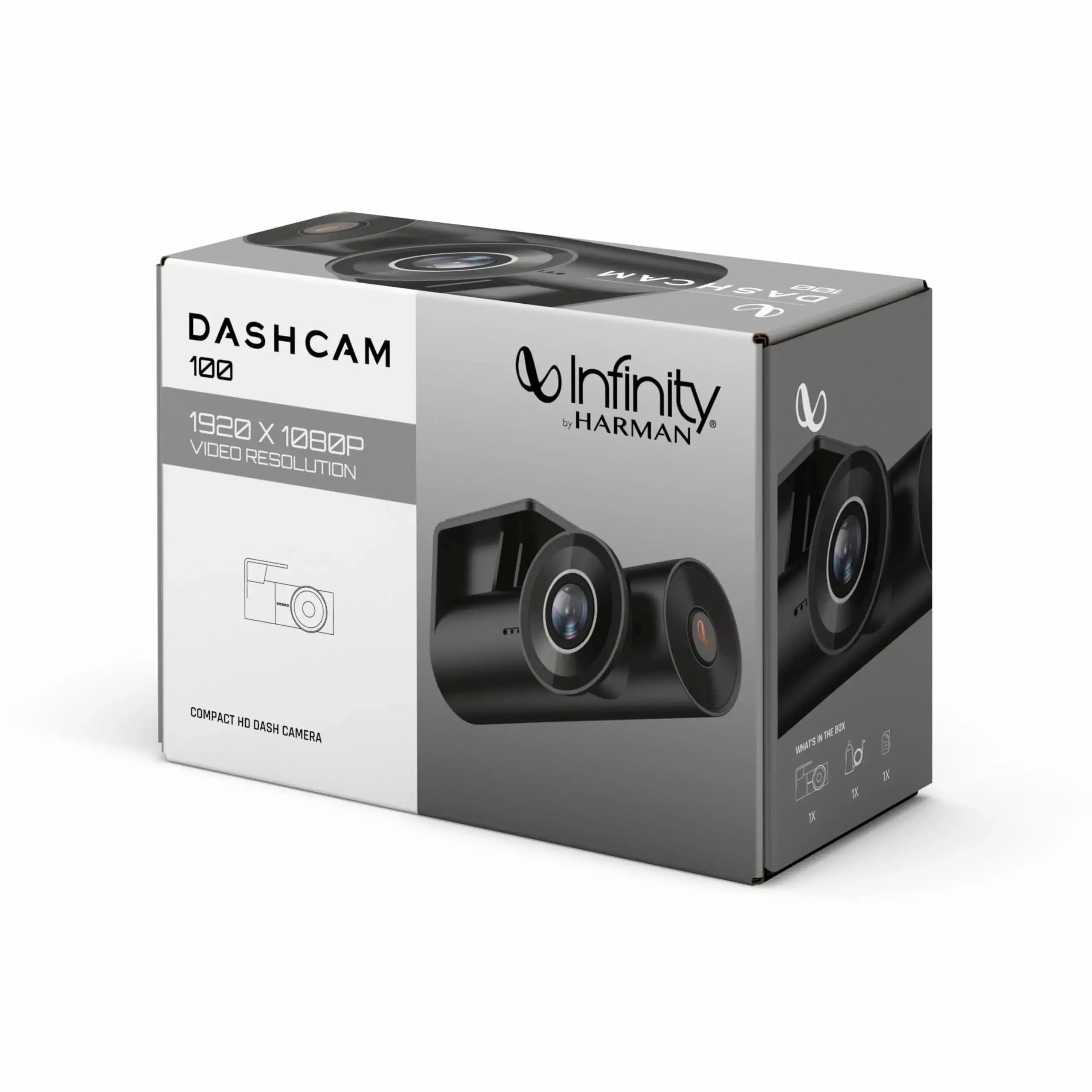Infinity D100 Full HD Car Dashcam with Night Vision & Wi-Fi BLAUPUNKT