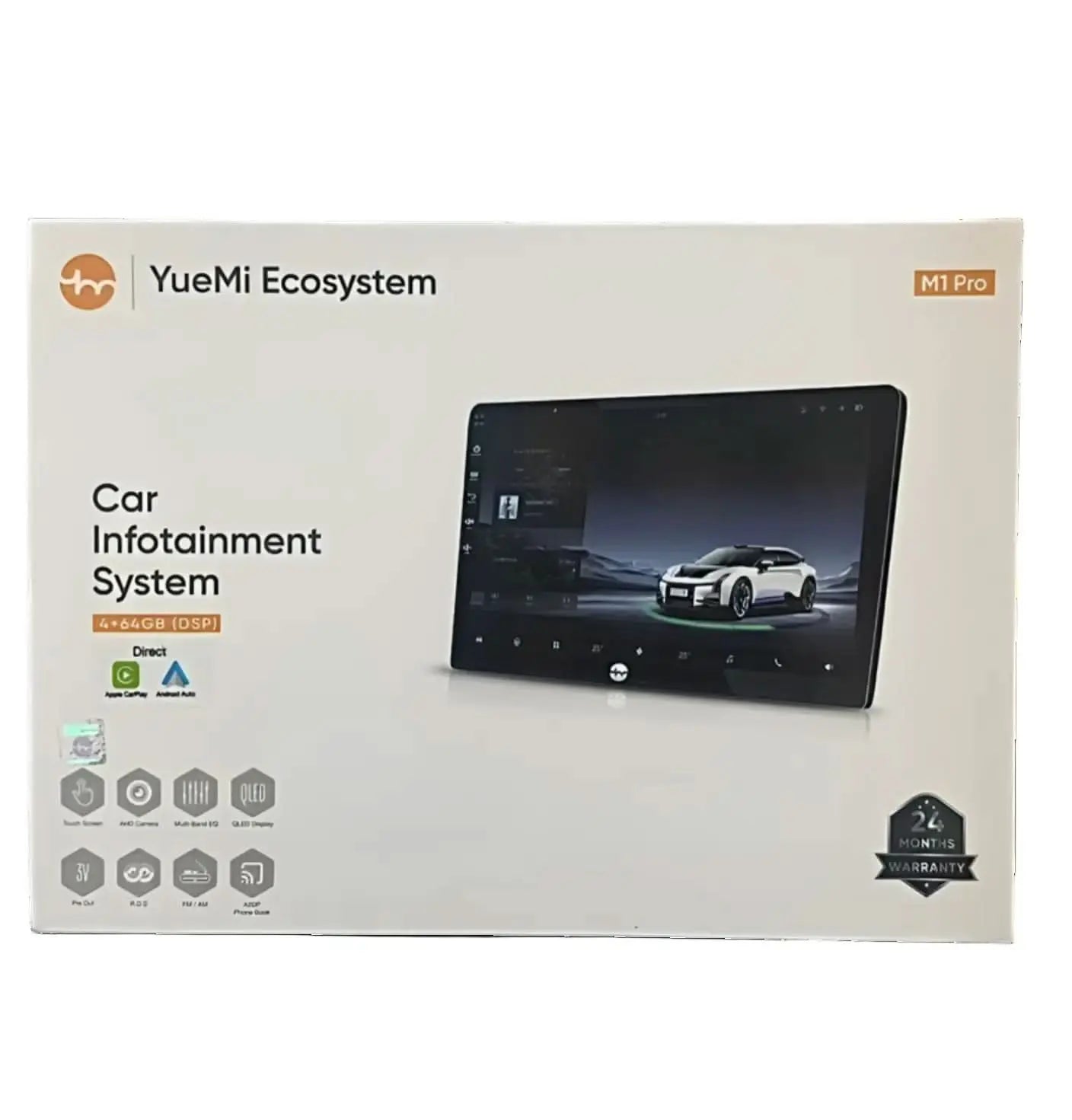 YueMi M1 Pro Car Android Stereo (4GB RAM 64GB ROM) - Sahiba Car