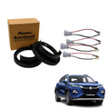 Speaker Rain Gaurd for Fronx | Ferry Water Gaurd 6.5 inches Heavy Plastic ABS quality | 1 Pair Speaker Coupler | Proper Fit speaker Coupler - Sahiba Car