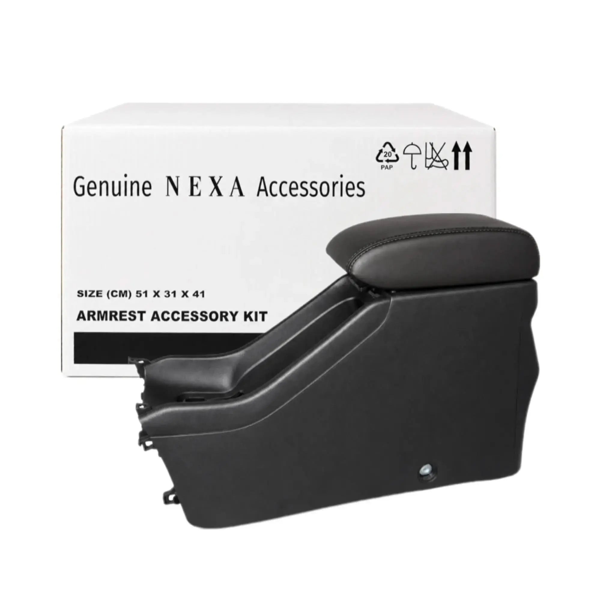 Fronx Orignal Armrest Genuine Nexa Accessories | With Fronx Rear Ac vent panel Sahiba Car