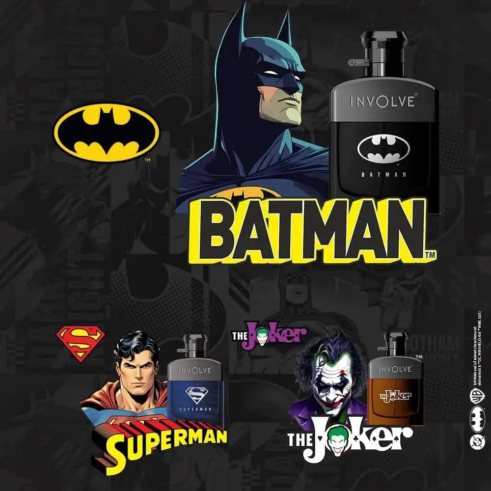 Batman Car Perfume Spray (50ml) - DC Comics OFFICIAL MERCHANDISE - Sahiba Car