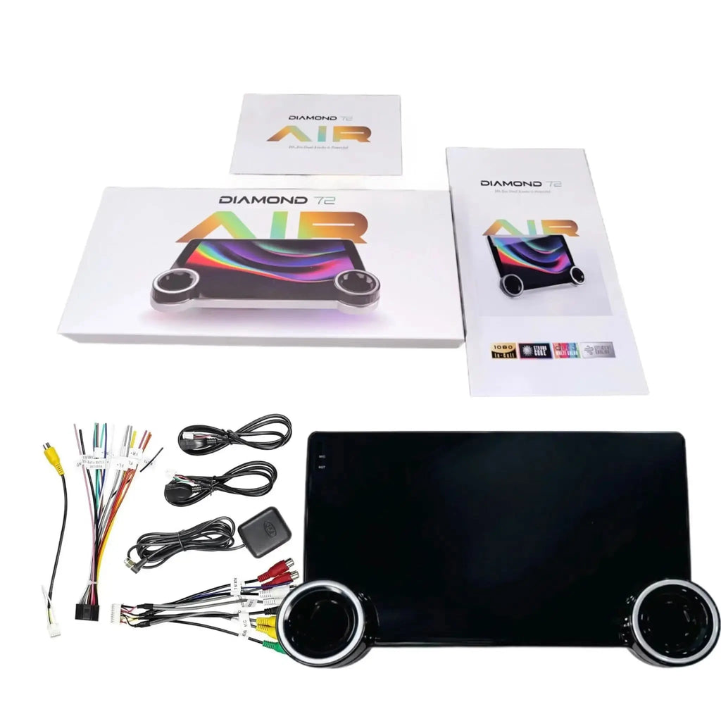 Diamond 10.1" 2K Touchscreen Android Car Stereo with 4GB RAM, Wireless CarPlay & Android Auto DIAMOND