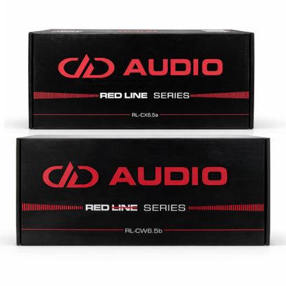 DD Audio REDLINE Combo – RL-CX6.5a + RL-CW6.5b 6.5” Component Speakers