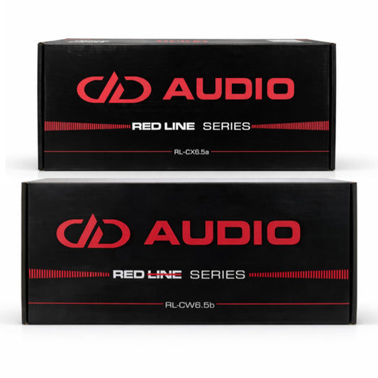 DD Audio REDLINE Combo – RL-CX6.5a + RL-CW6.5b 6.5” Component Speakers