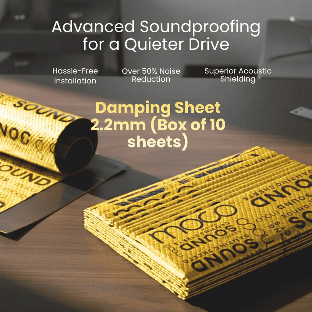 DAMPING SHEET 2.2MM (BOX OF 10 SHEETS) MOCO DS-02