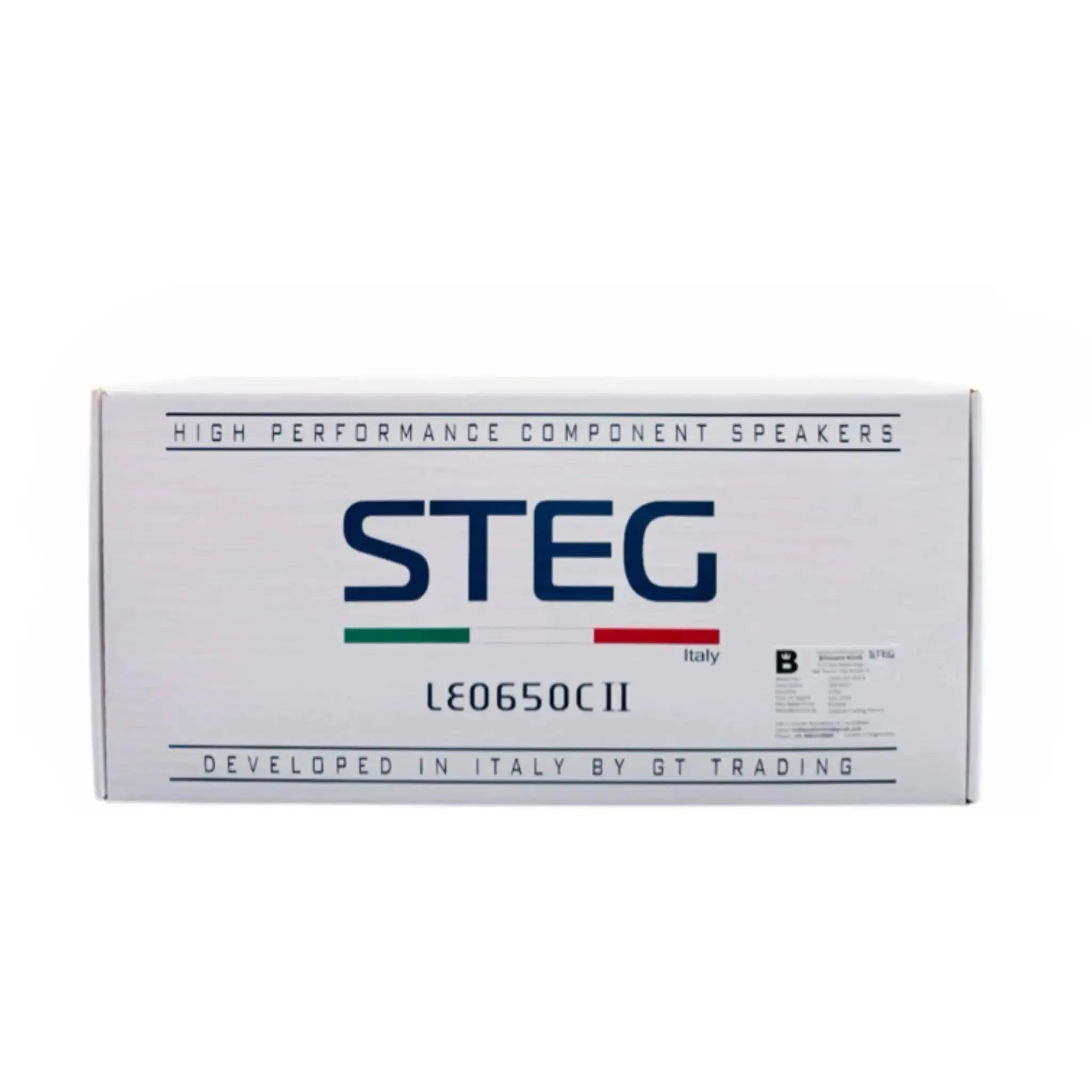 STEG LEO 650C II 6.5” Italian High-Performance 2-Way Component Car Speakers STEG