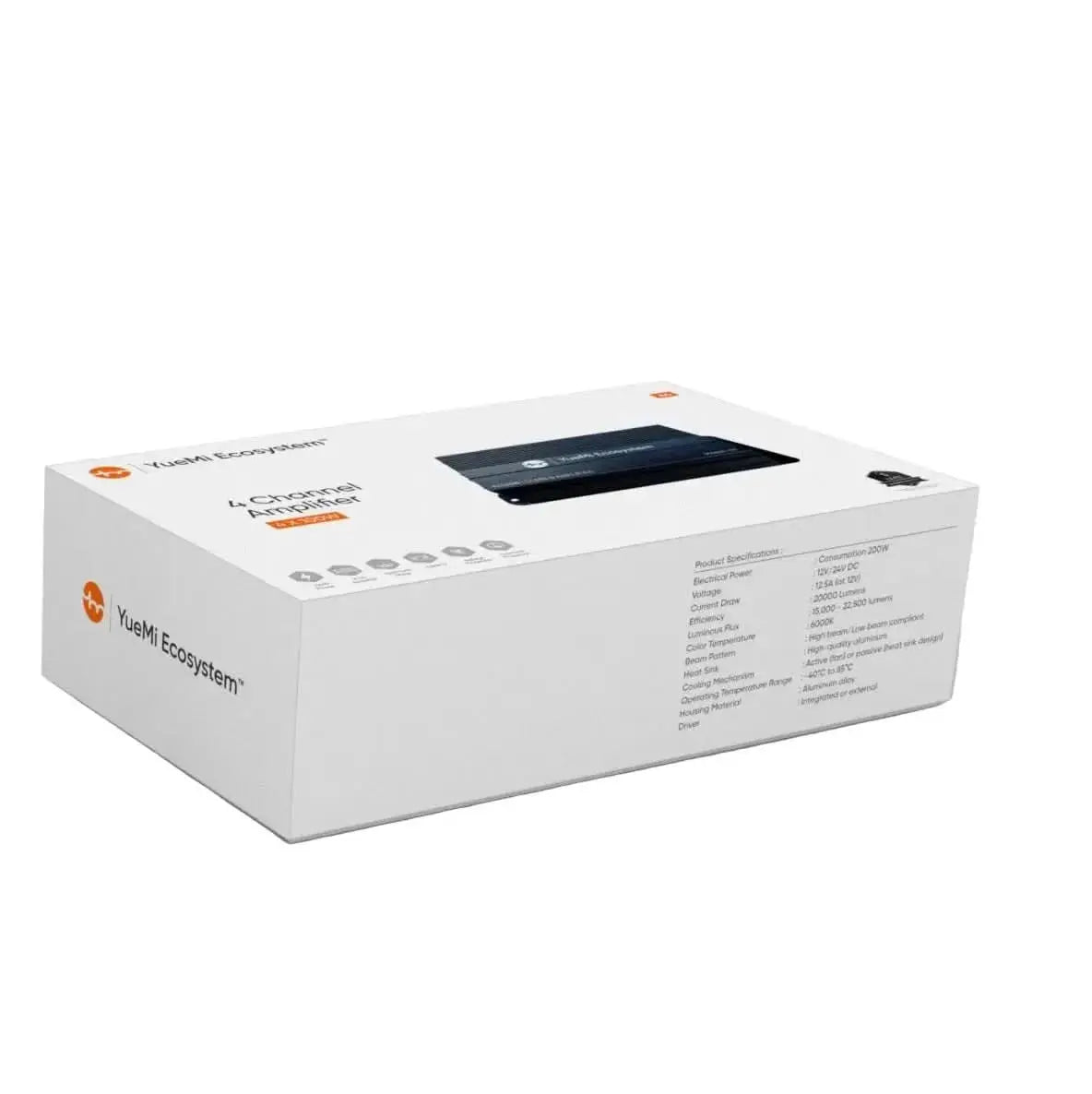 YueMi A4 4-Channel Class D 140W Car Amplifier YUEMI ECOSYSTEM