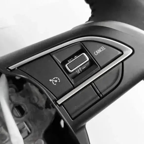 Fronx Top Model Steering - Leather Upholstery wrapped with all controls - Sahiba Car