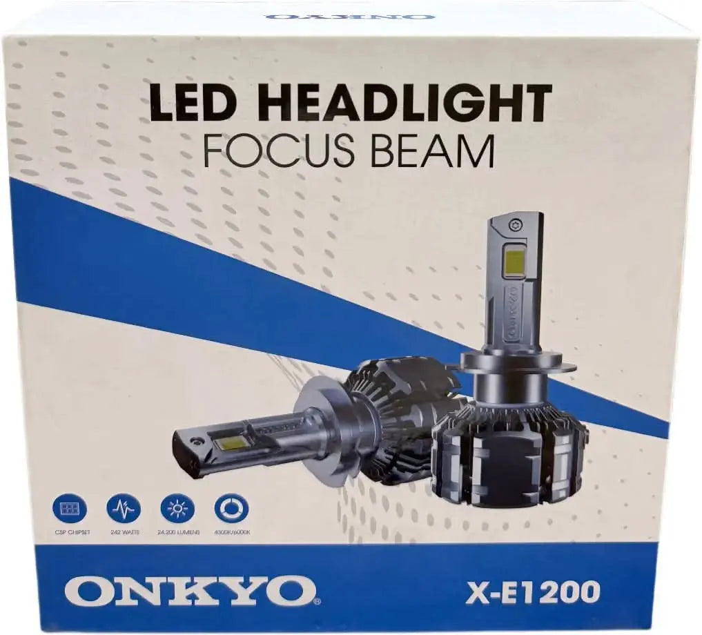 Onkyo X-E1200 LED Lights 242W IP68 Waterproof Brightness - Sahiba Car