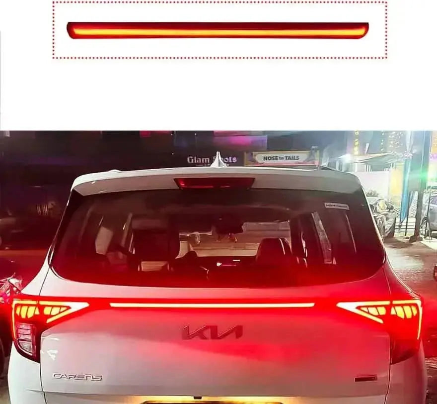 Kia Carens 2022+ Connecting Tail Light with Smooth Matrix Effect REFLECTOR LIGHTS