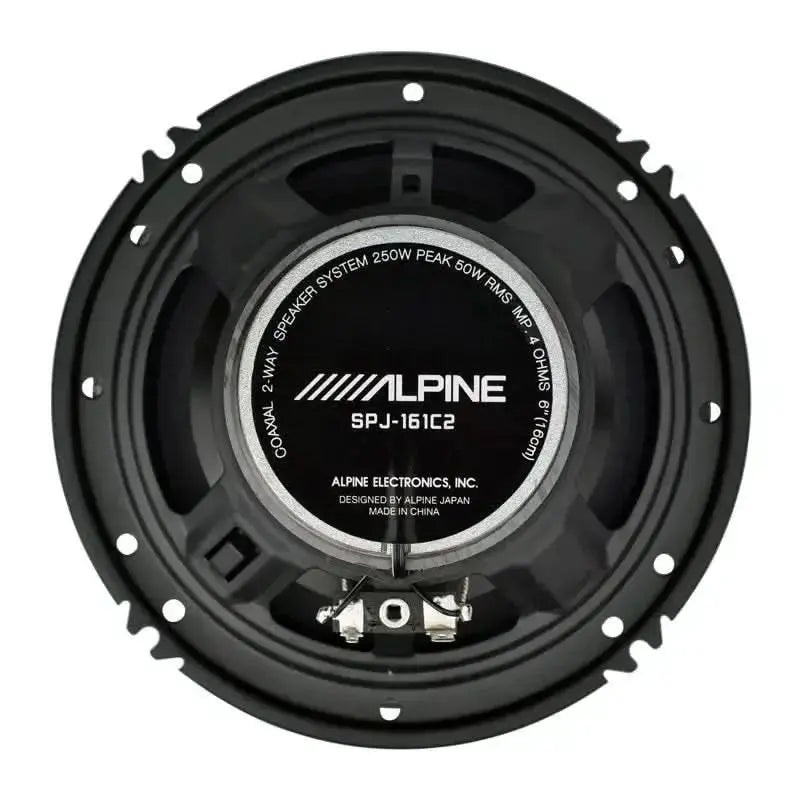 Alpine SPJ-161C2 6.5" 50W RMS Coaxial Car Speakers ALPINE