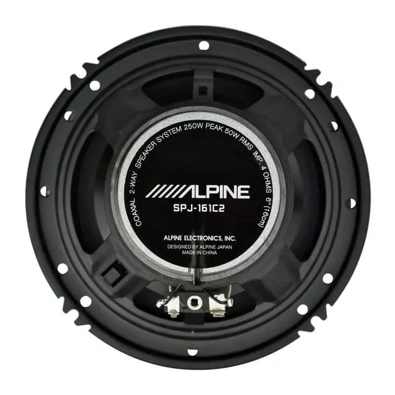 Alpine SPJ-161C2 6.5" 50W RMS Coaxial Car Speakers ALPINE