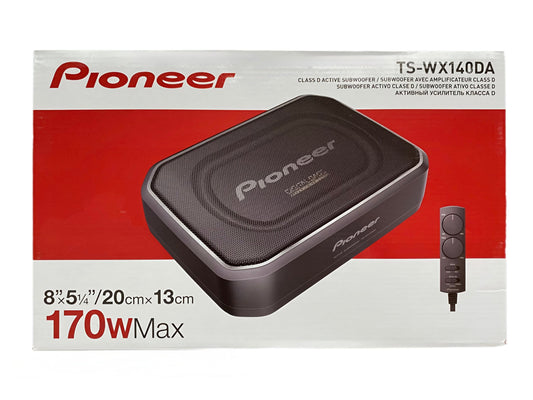 Pioneer TS-WX140DA - Class D Active Underseat Woofer - Sahiba Car