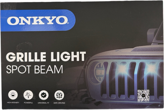 Onkyo Grille Lights - 3 Lens Projector Spot Lights - Sahiba Car