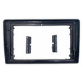 Sahiba Car 9-inch Android frame for Etios and Liva dashboard, showcasing sleek design and easy installation features.