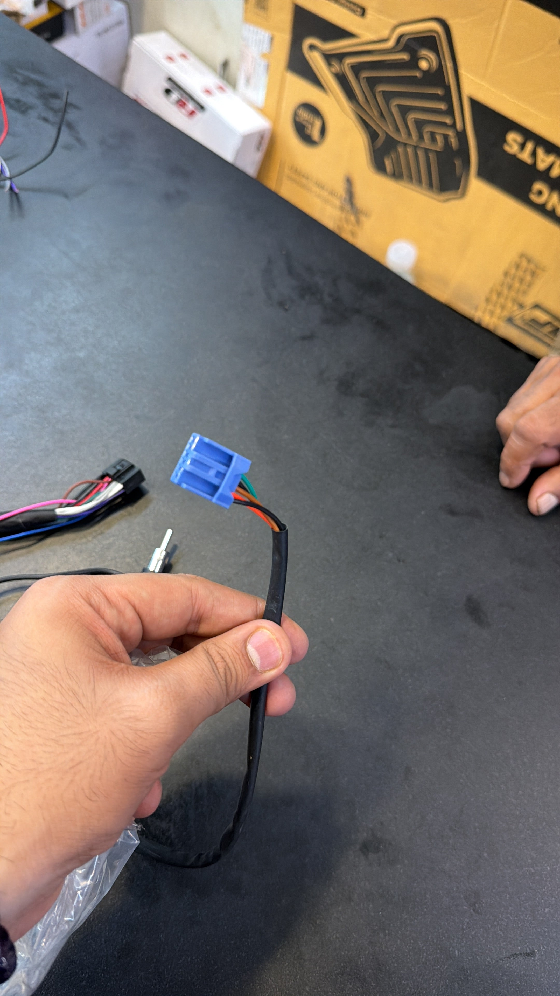 Steering wiring mgp