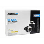 Cruleon 180W Tri-Color 3" Projector Foglights with Bi-LED & CANbus Integration Cruleon