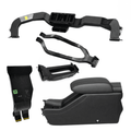 Baleno rear AC pipes with original MSGA armrest, car OEM parts, showing pipes and armrest for vehicle cooling system.