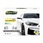 INOXXM MAX Series 175W LED Headlight Bulb for Cars – 18000LM Super Bright, 6000K White Light, IP68 Waterproof, Turbo Cooling Fan, Plug & Play PHILIPS