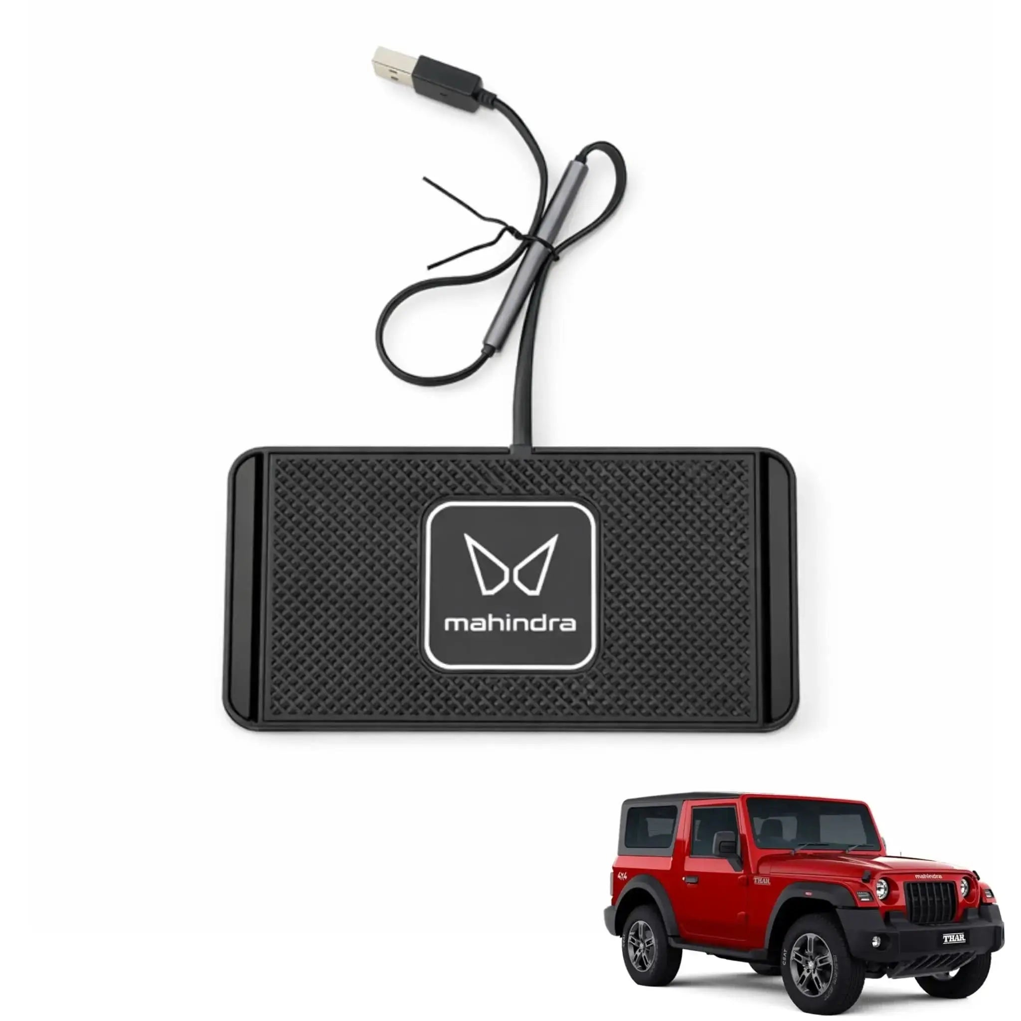 Mahindra Thar Wireless Charging Pad Mahindra Orignal Part - Sahiba Car