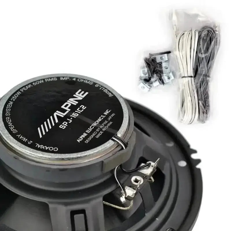 Alpine SPJ-161C2 6.5" 50W RMS Coaxial Car Speakers ALPINE