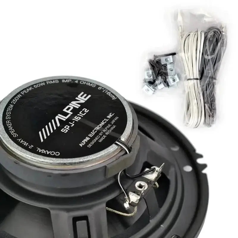 Alpine SPJ-161C2 6.5" 50W RMS Coaxial Car Speakers ALPINE