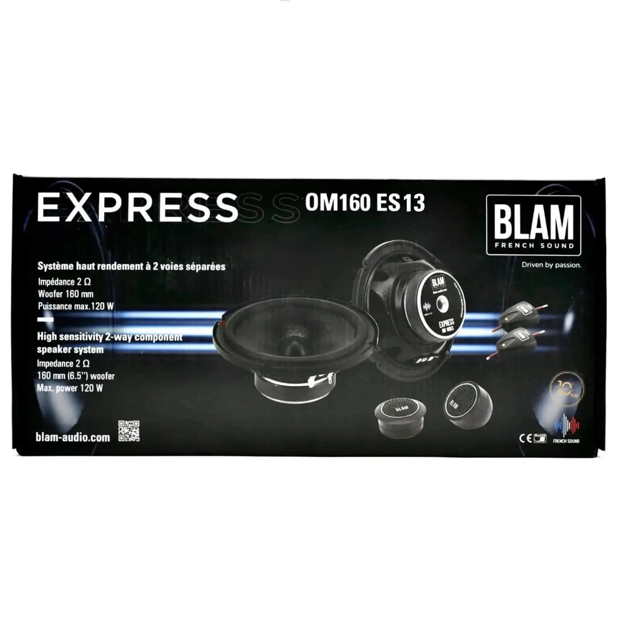 Blam Express Components & Coaxial Combo Blam Express OM160 ES13 | OM160 EC - Sahiba Car