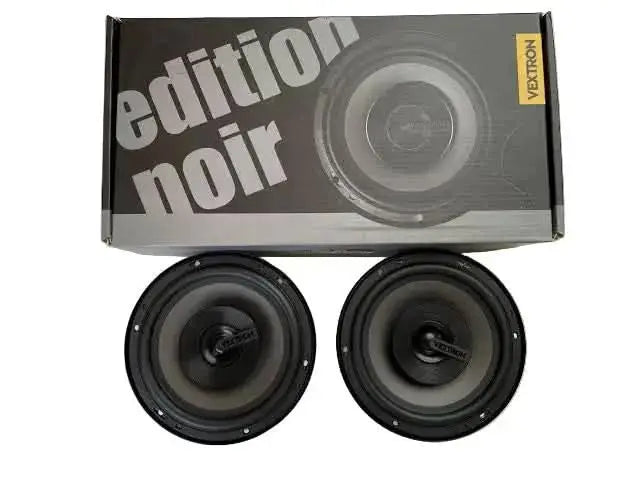 Vextron XT6 Edition Noir 6" Two-Way Coaxial Car Speakers VEXTRON