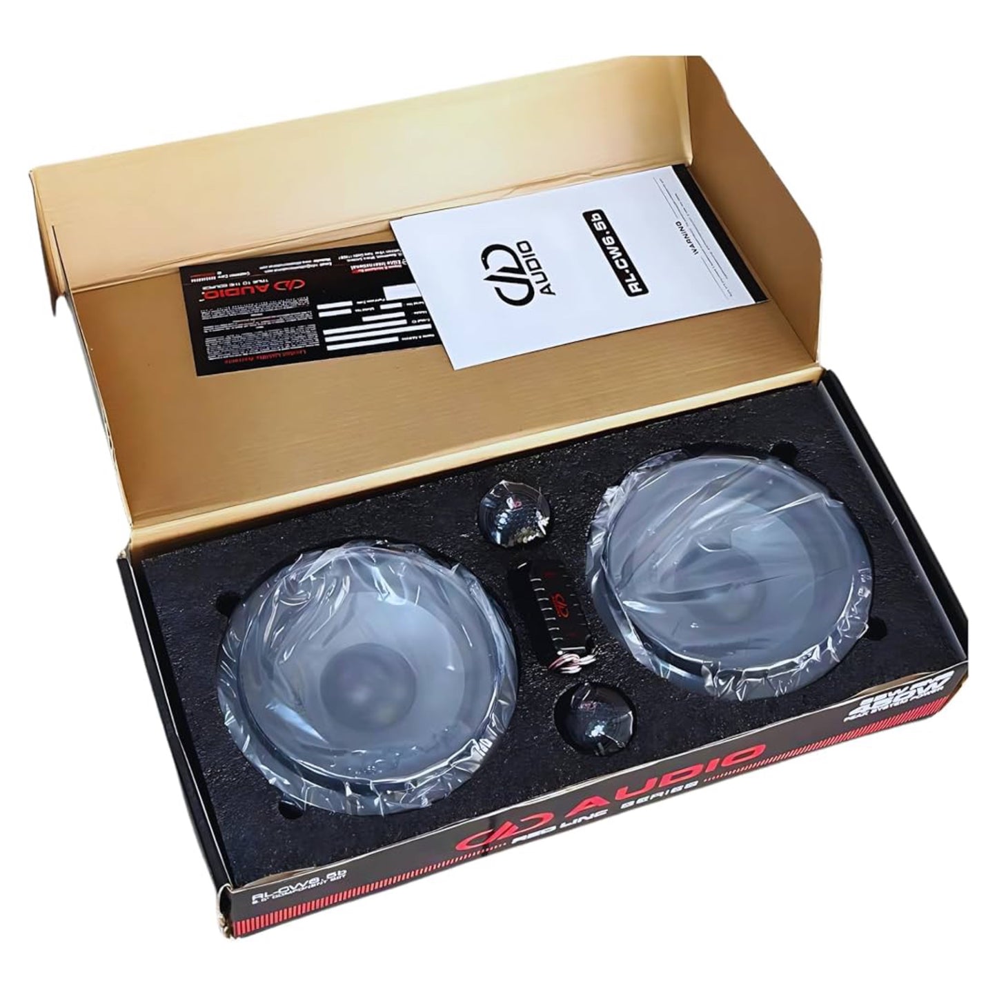 DD Audio REDLINE Combo – RL-CX6.5a + RL-CW6.5b 6.5” Component Speakers