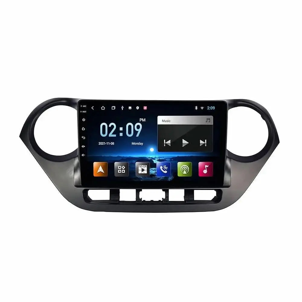 Grand i10 android stereo - 4/64 GB With Android Frame - Sahiba Car