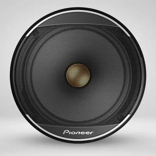 Pioneer TS-A1608C 6.5" 350W Component Car Speaker System PIONEER