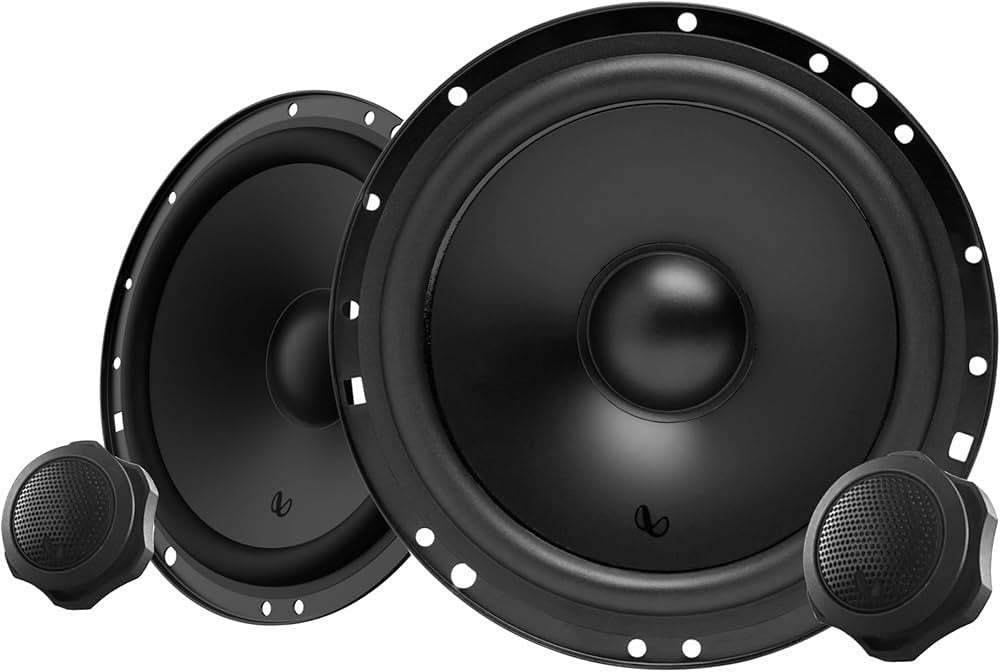 Infinity Alpha 601CF 6.5" 2-Way Car Audio Component Speakers (315W Peak 45W RMS) - Sahiba Car