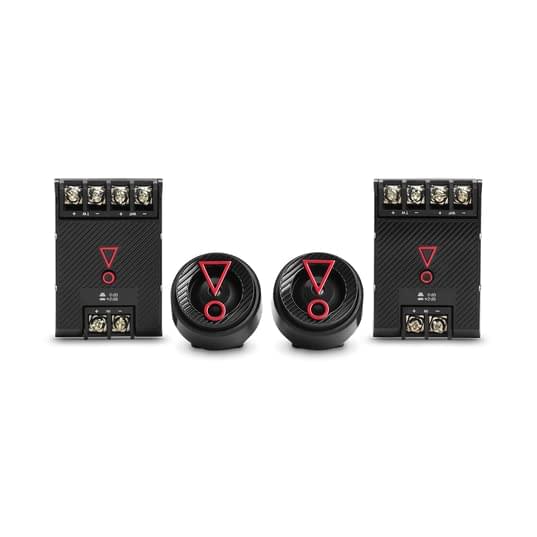 JBL Stage3 607CFHI 6.5-inch car component speakers, black, 500W peak power, designed for enhanced audio experience.