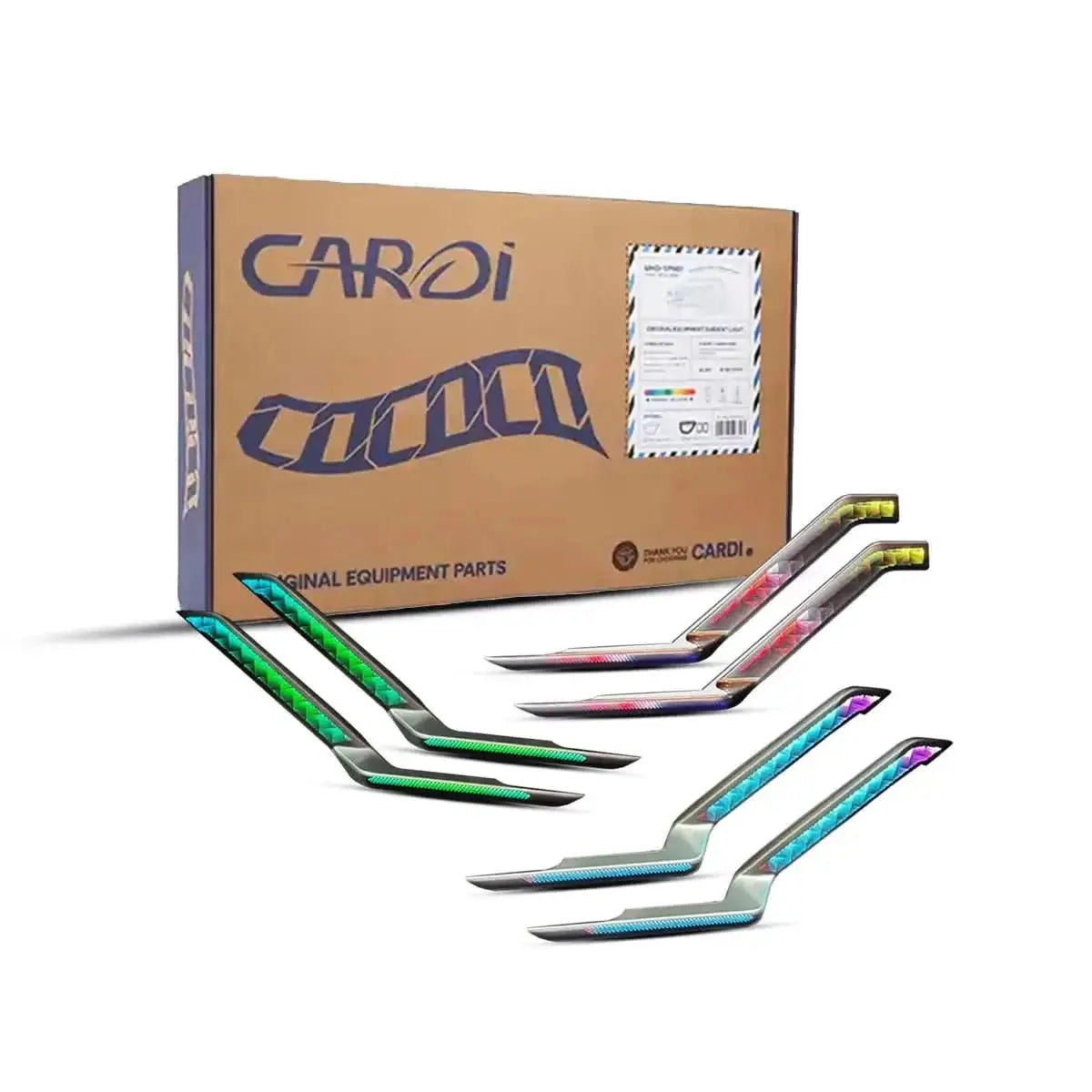 Toyota Innova Hycross Ambient lighting | Cardi K4 Set Of 17 Pieces - Sahiba Car
