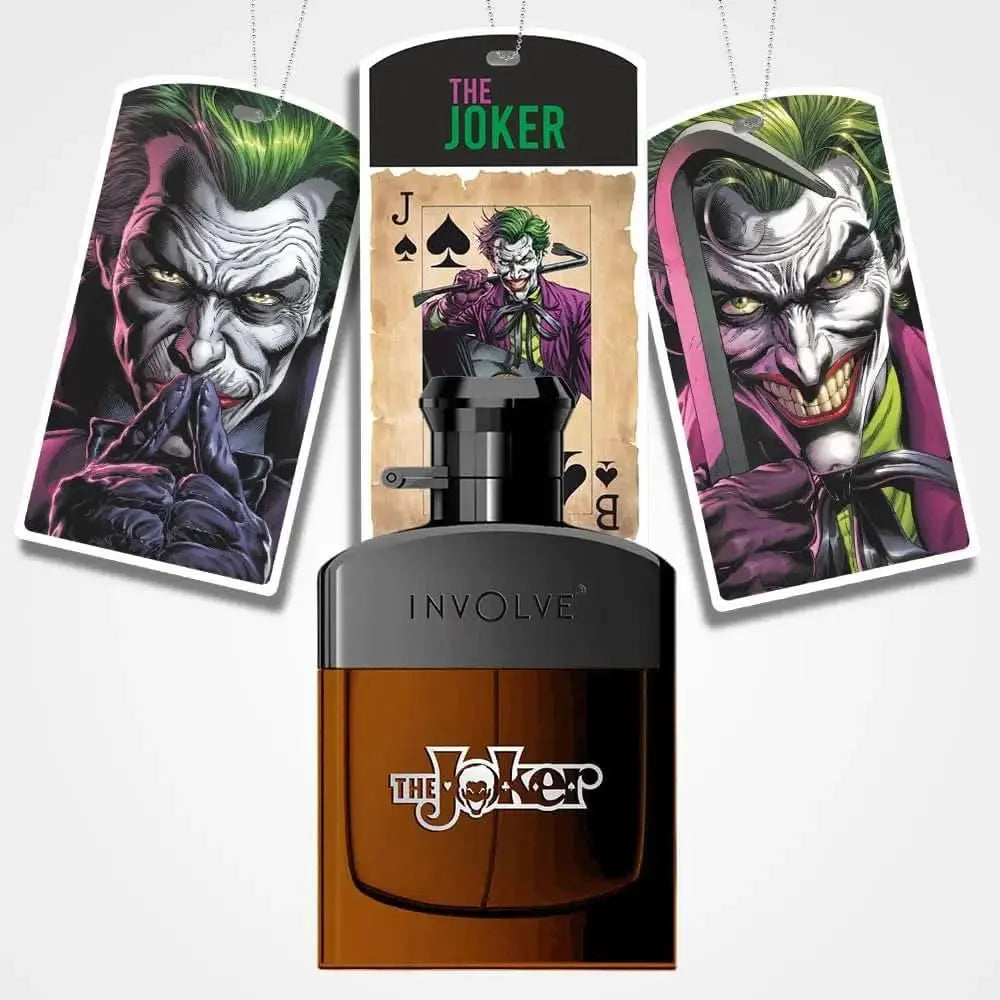 The Joker Car Perfume Spray (50ml) - DC Comics OFFICIAL MERCHANDISE - Sahiba Car