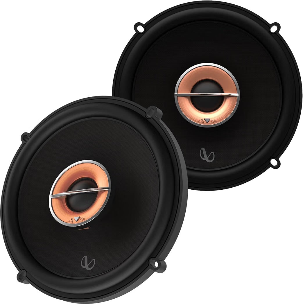 Infinity Kappa Car Speaker Combo | KAPPA-63XF 6.5” Coaxial + KAPPA603CF Component Speakers