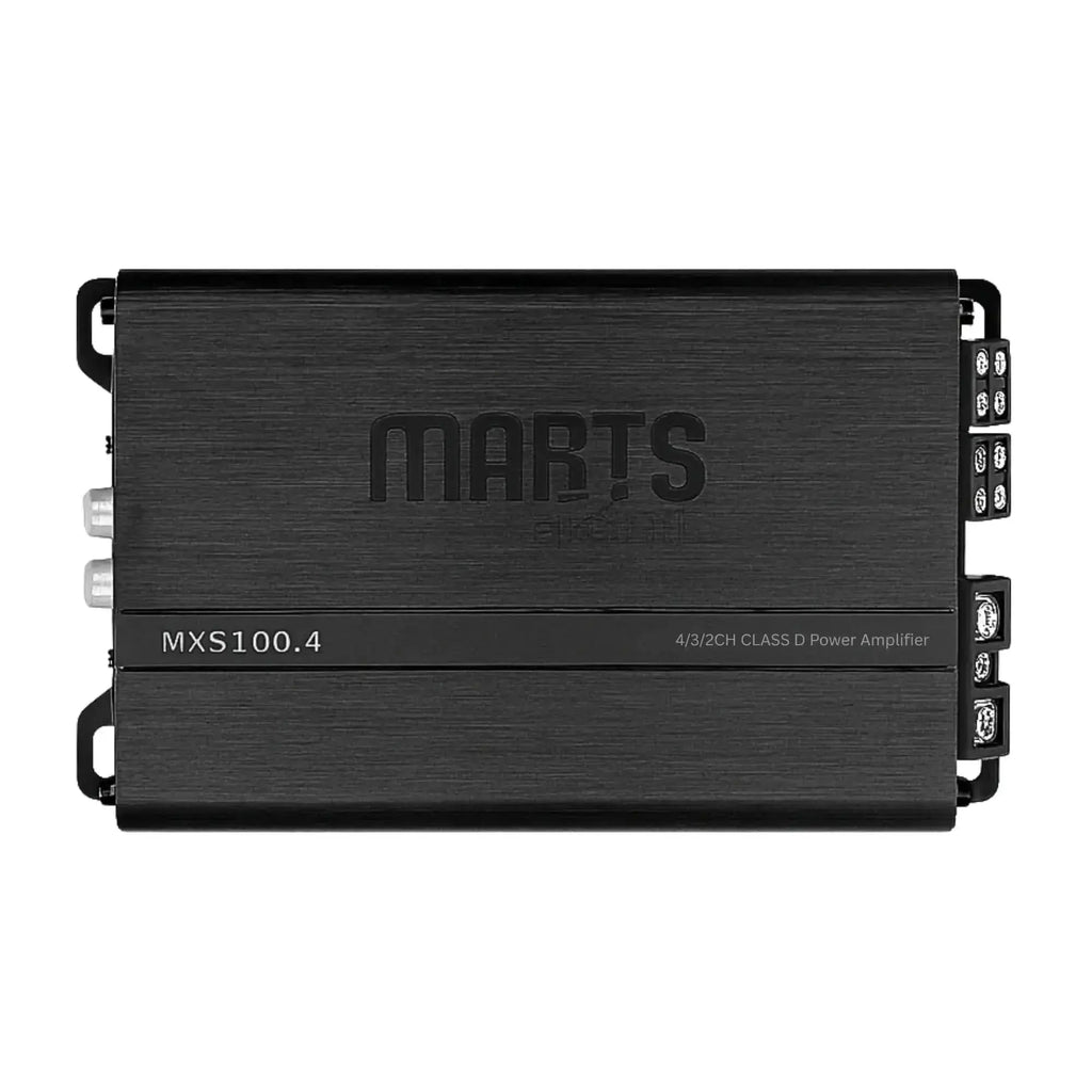 MARTS MXS100.4 Compact 4-Channel Class D Car Amplifier MARTS DIGITAL