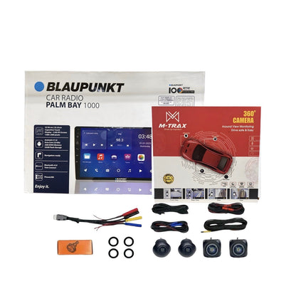 Blaupunkt Palm Bay 1000 with Mtrax 360 Camera kit COMBO - Sahiba Car