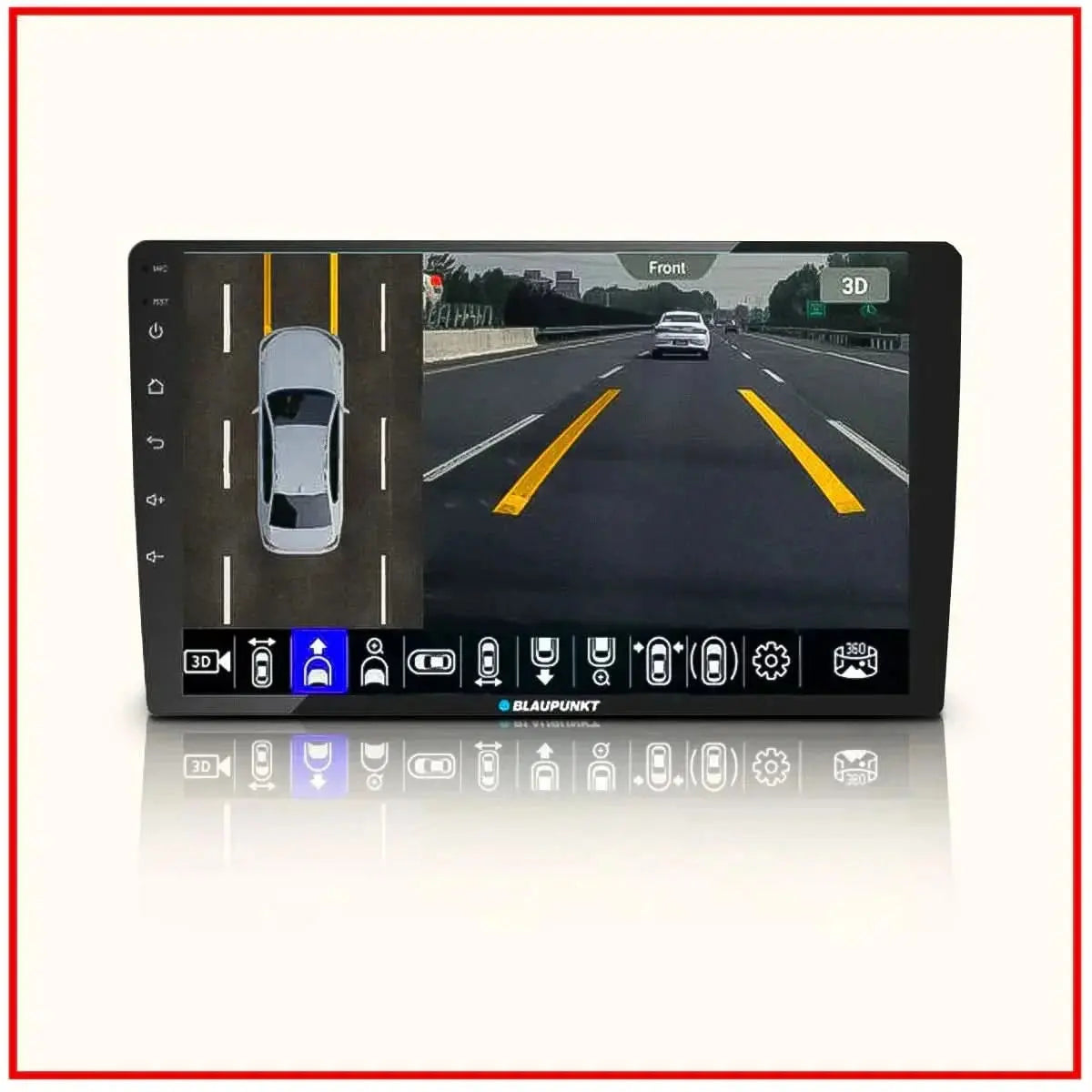 Blaupunkt Palm Bay 1000 with Mtrax 360 Camera kit COMBO - Sahiba Car