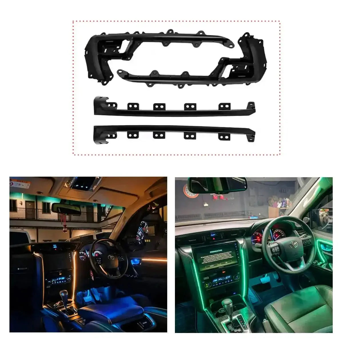 Toyota Fortuner 2016 Onwards Ambient light - Sahiba Car