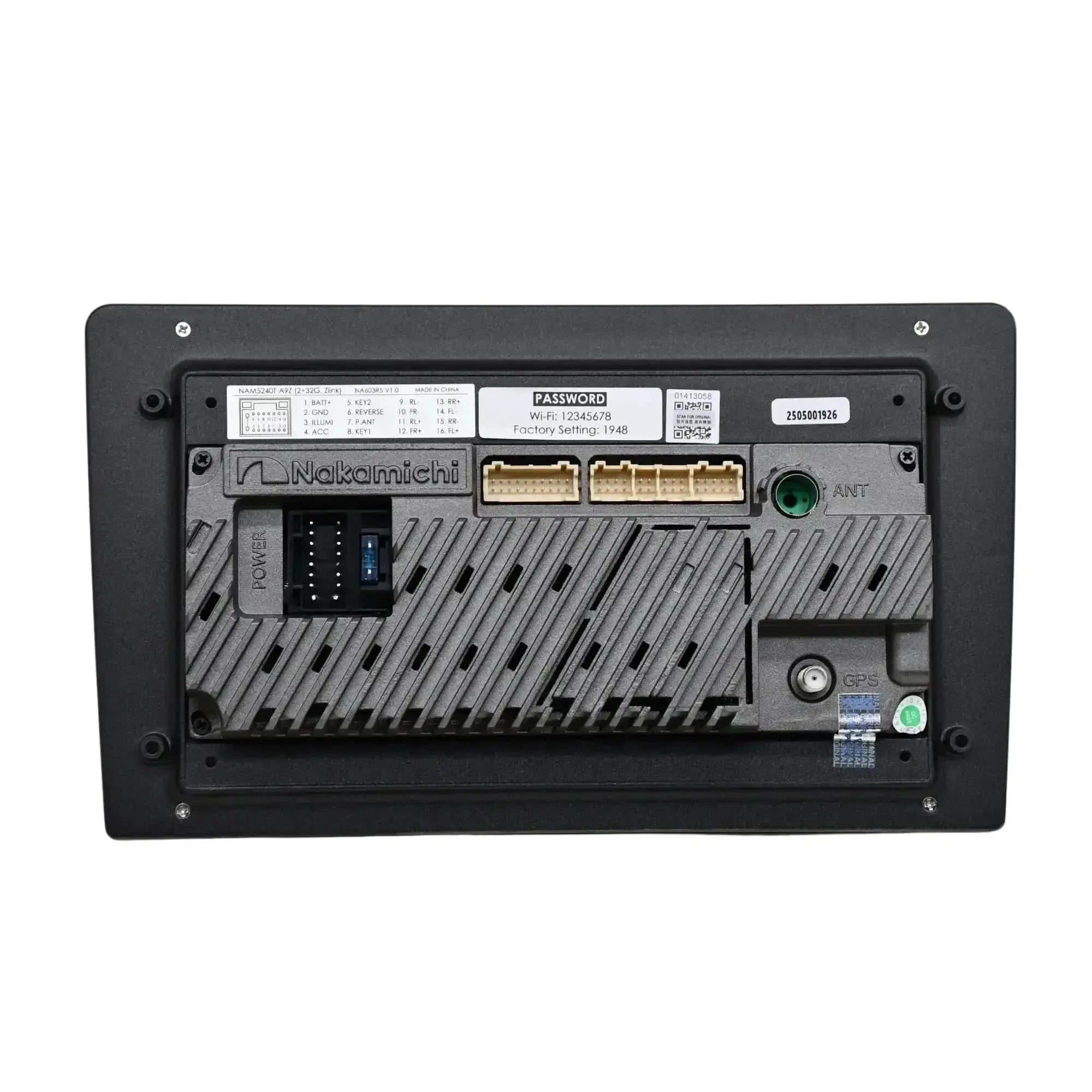 Nakamichi NAM5240T-A9Z: Advanced Android Stereo w/ Carplay