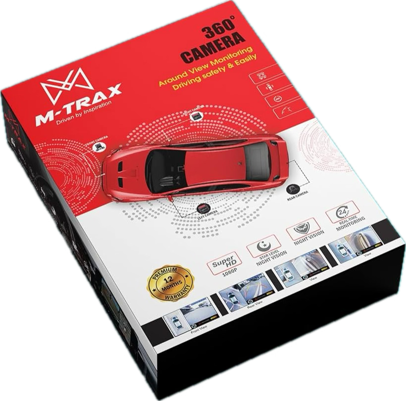 Blaupunkt Palm Bay 1000 with Mtrax 360 Camera kit COMBO - Sahiba Car