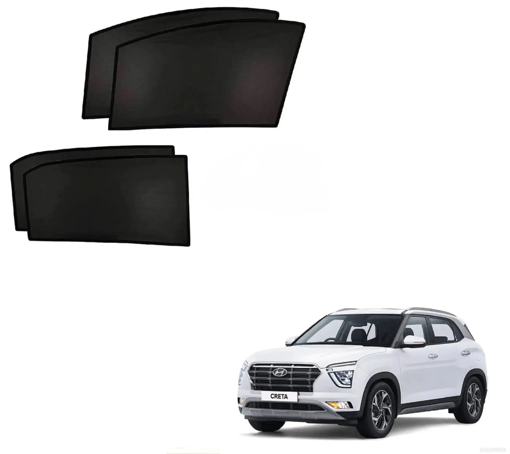 Creta 2020-2025 Custom Fit UV Protection Sunshades Set Sahiba Car