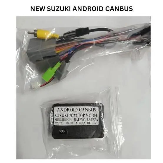 Fronx 9" Gloss Black Android Dashboard Frame with CANBUS – Plug & Play for Maruti Suzuki Sahiba Car