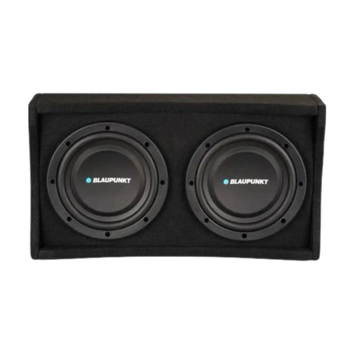 Blaupunkt Active Down Firing Subwoofer TXb 2002A - 1000 Watts Compact 8” Dual Subwoofer BLAUPUNKT